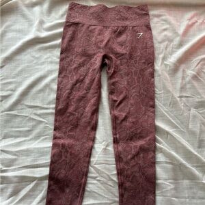 Gymshark Maroon Leggings